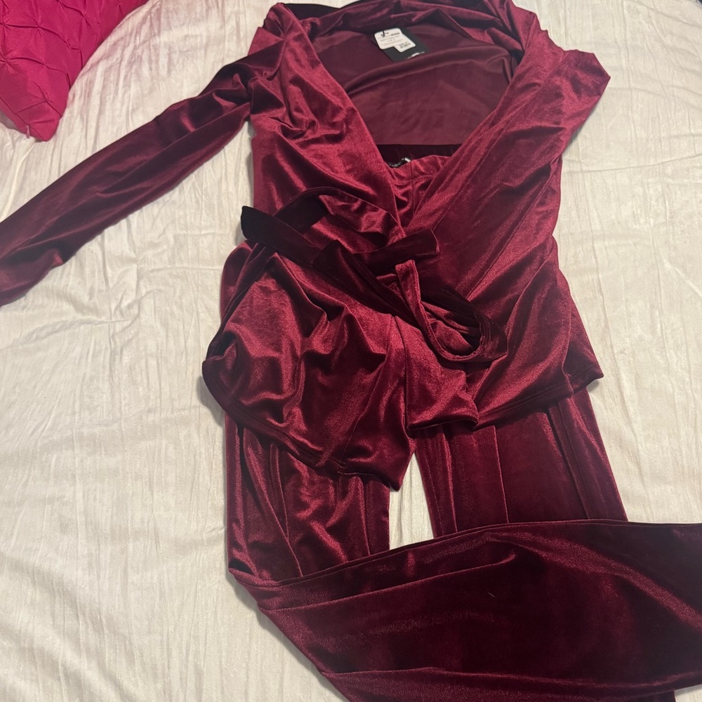Fashion Nova pant and jacket set